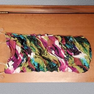 Strapless cocktail dress